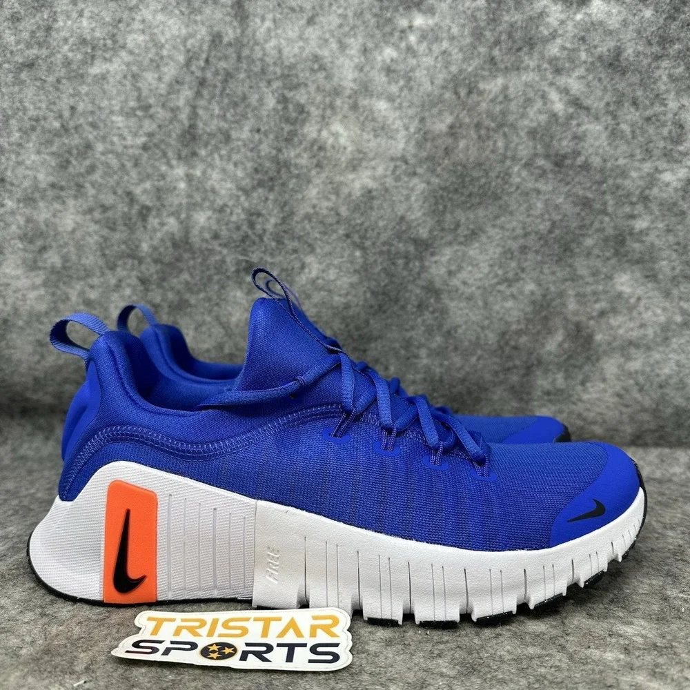 Nike Free Metcon 6 Training Shoes Mens Sz 11.5 Astronomy Blue White FJ7127-401